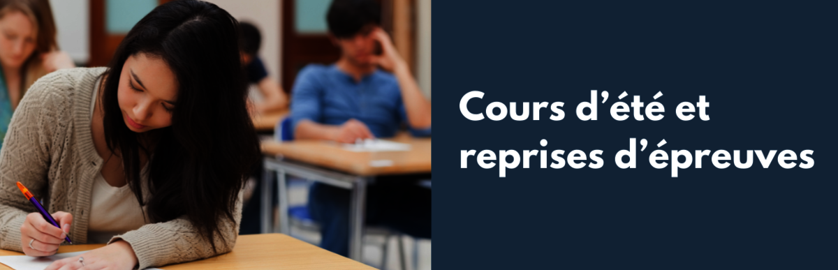 Cours d&rsquo;été 2026