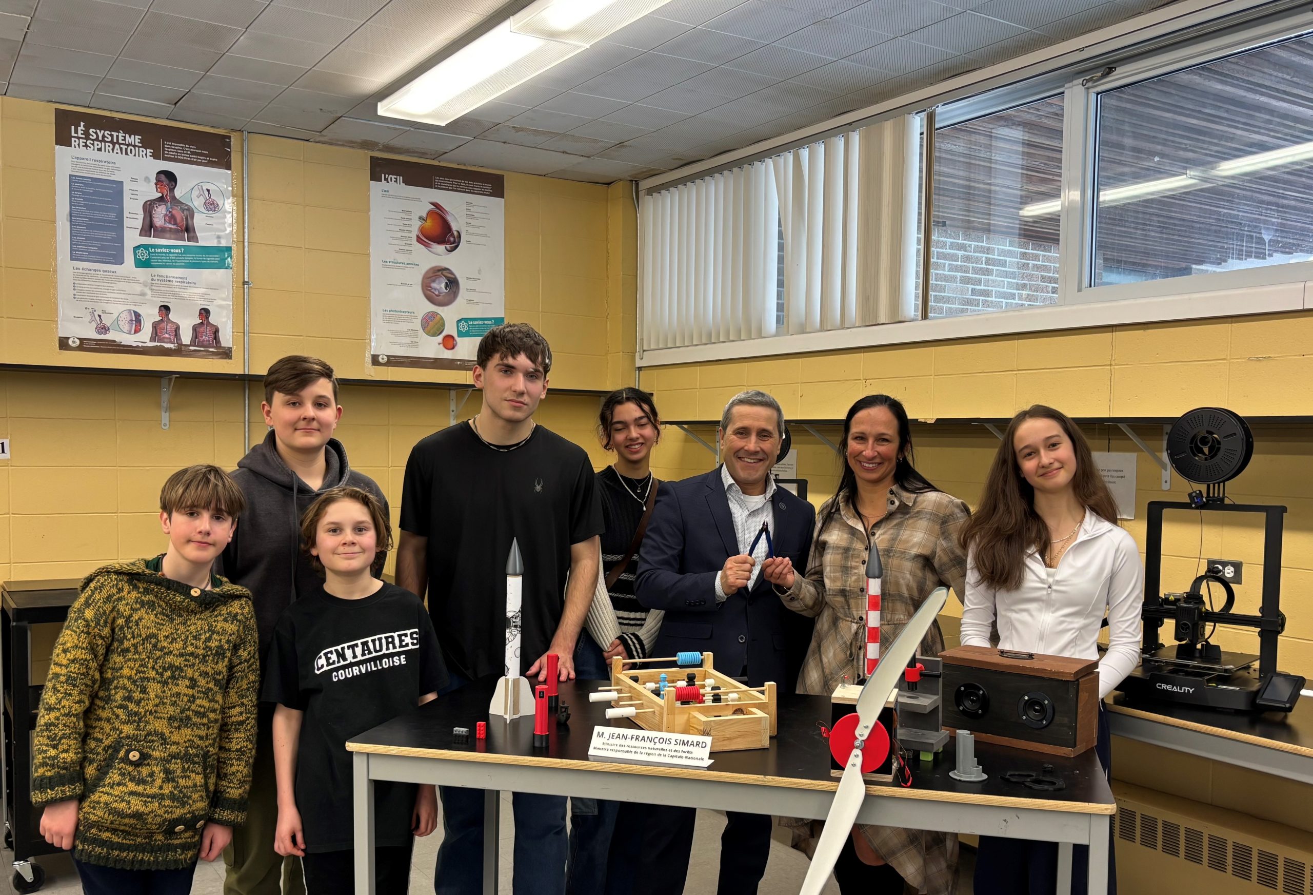 Remerciements pour le don ayant permis l&rsquo;acquisition d&rsquo;imprimantes 3D